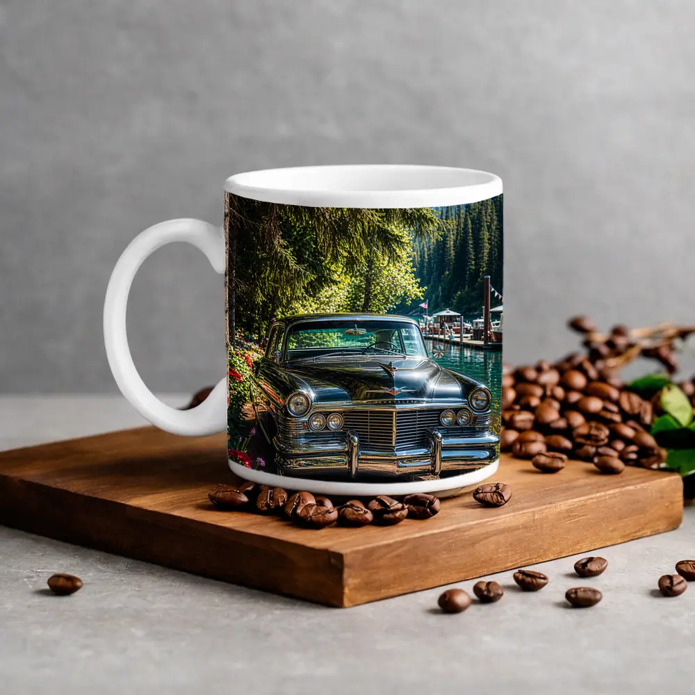Chrysler Classic Car by Mountain Lake – Mugs