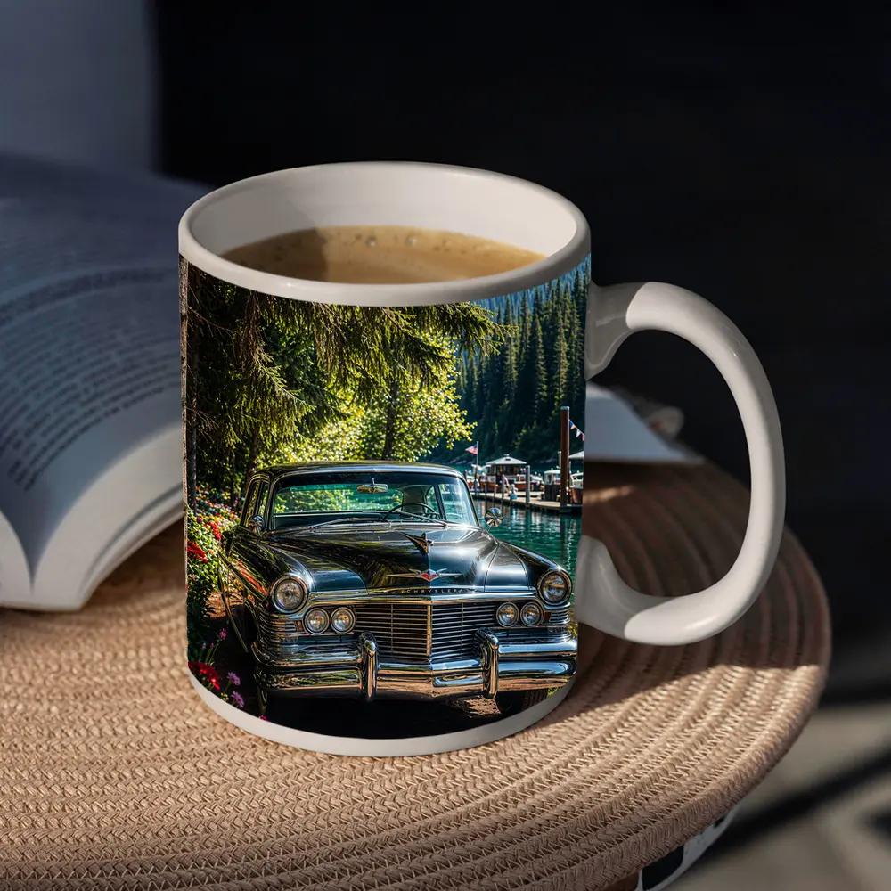 Chrysler Classic Car by Mountain Lake – Mugs
