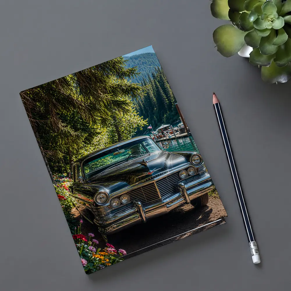 Chrysler Classic Car by Mountain Lake – Notebooks
