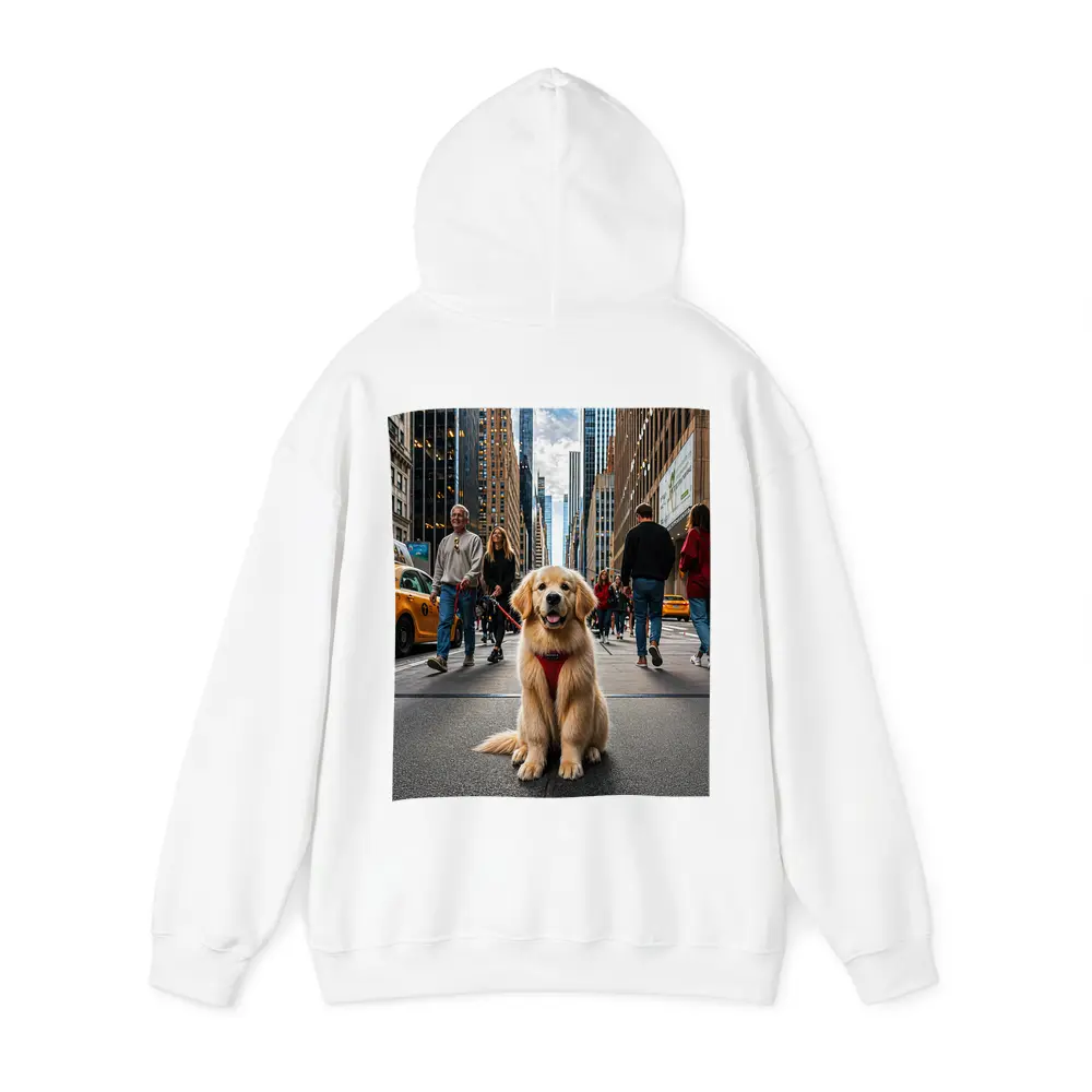 Golden Retriever Puppy New York City Street – Hoodies