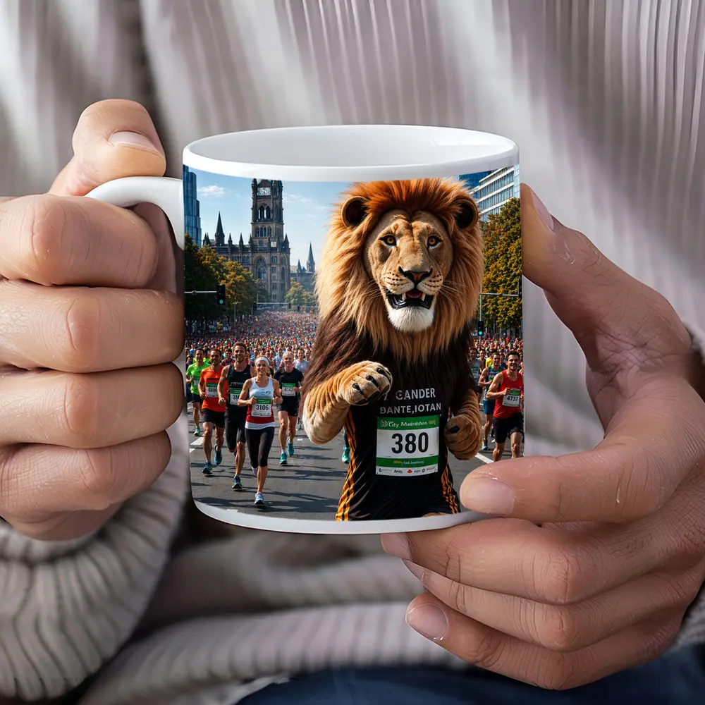 Lion Running City Marathon Street Race – Mugs