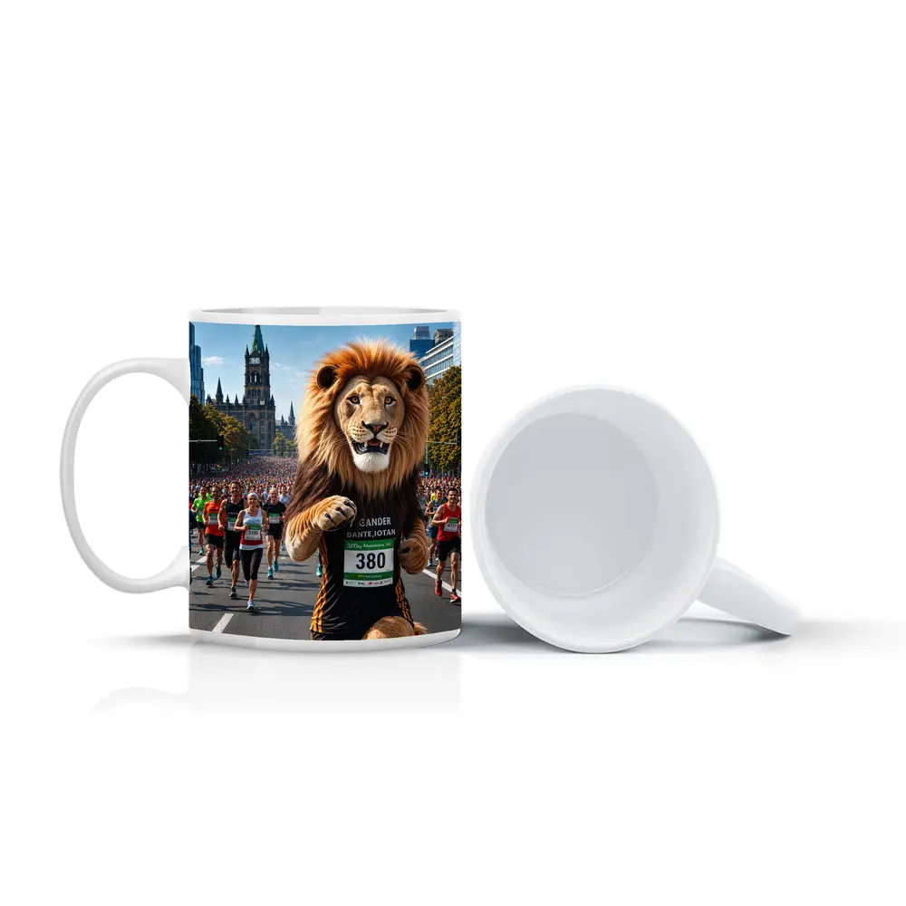 Lion Running City Marathon Street Race – Mugs