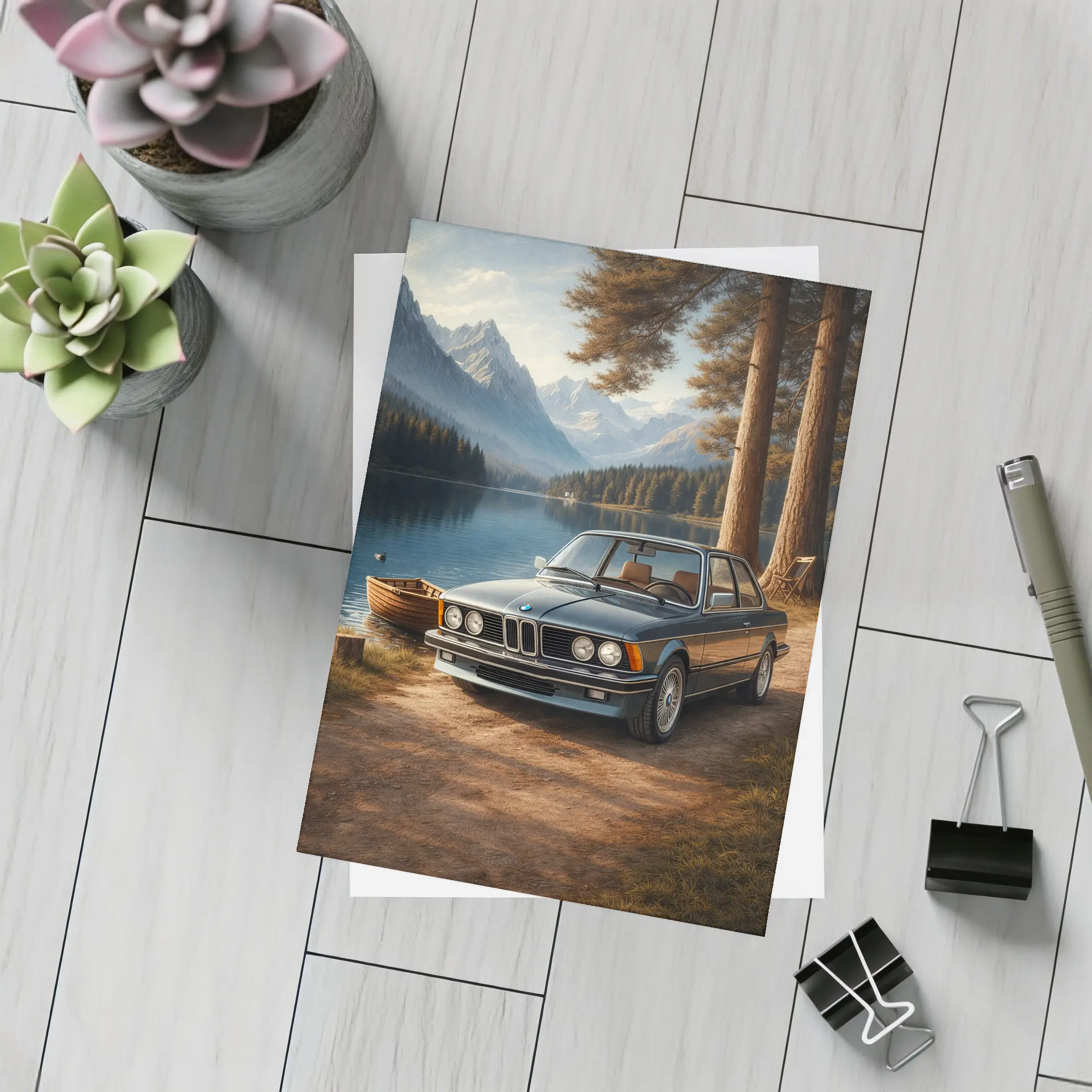 BMW 3 Series Classic Coupe by Mountain Lake – Postcards