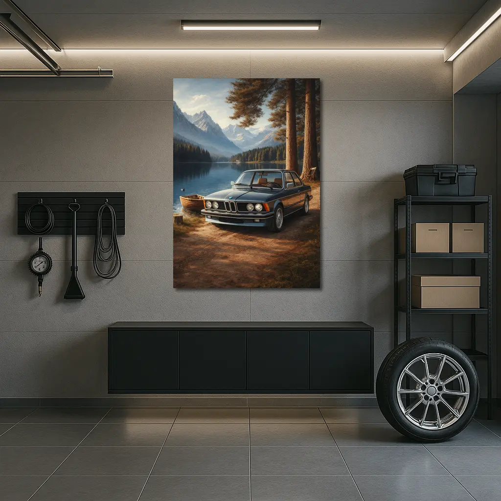 BMW 3 Series Classic Coupe by Mountain Lake – Wall Art