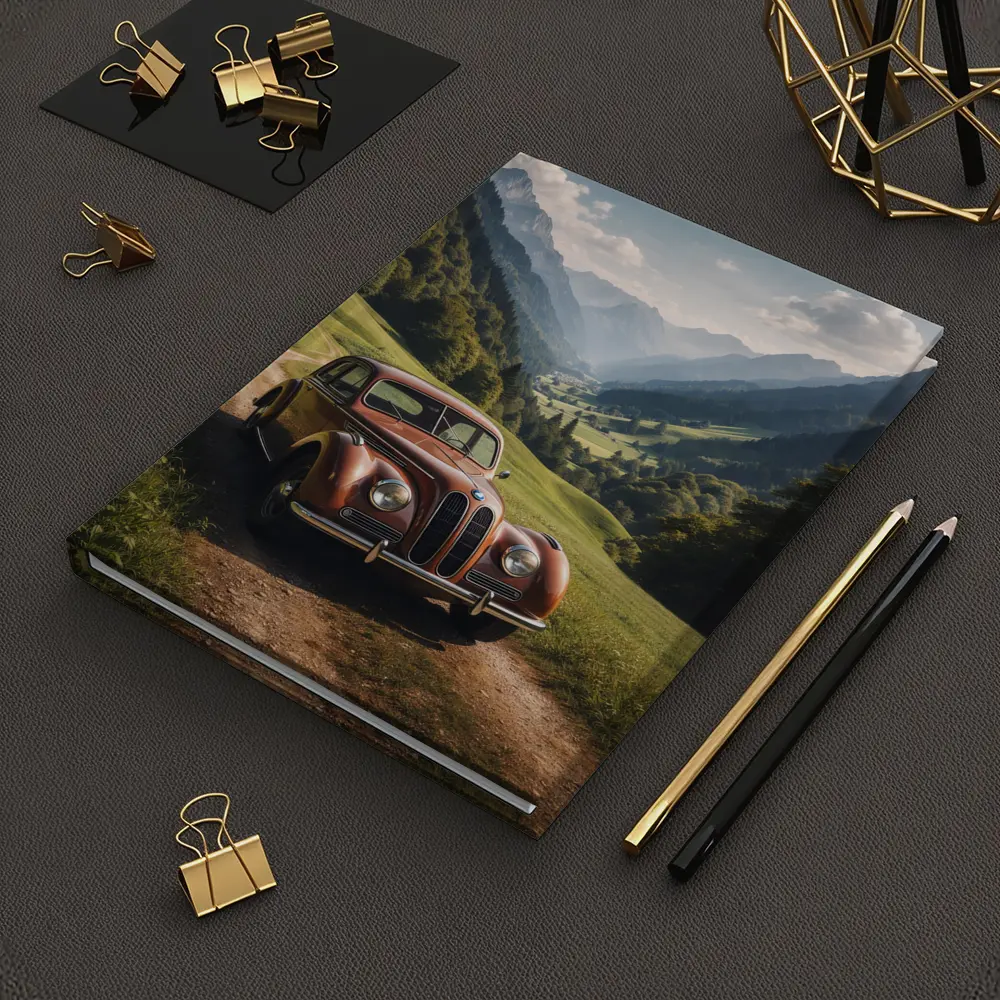 Classic BMW Vintage Car Alpine Valley – Notebooks