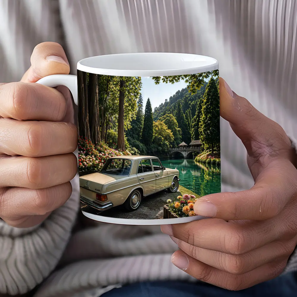 Classic Mercedes Benz Sedan by Forest River – Mugs