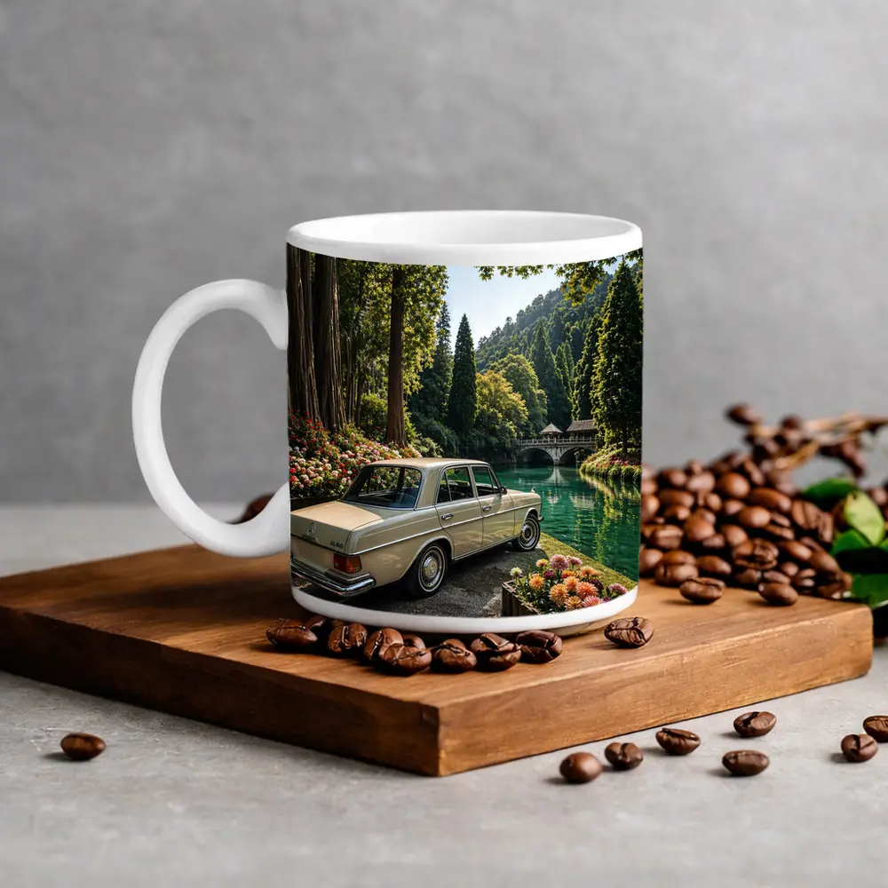 Classic Mercedes Benz Sedan by Forest River – Mugs