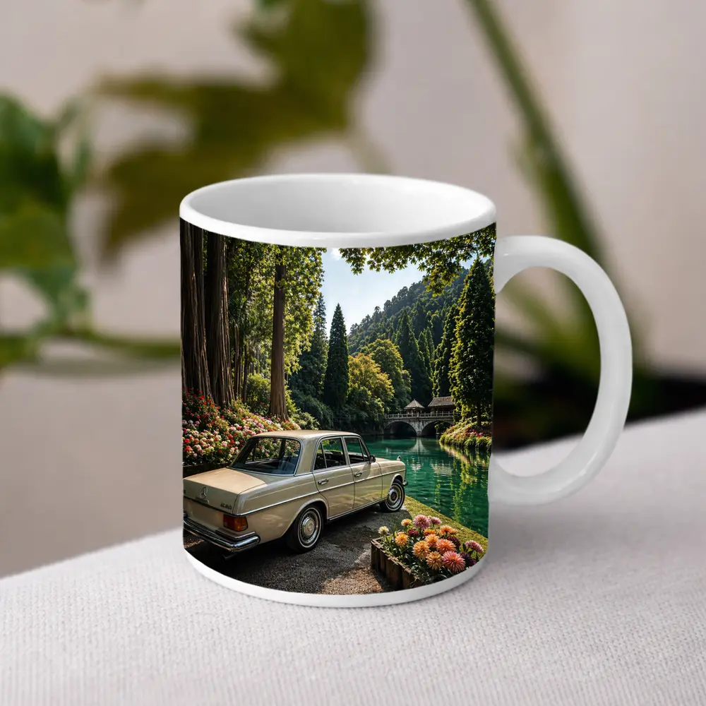 Classic Mercedes Benz Sedan by Forest River – Mugs