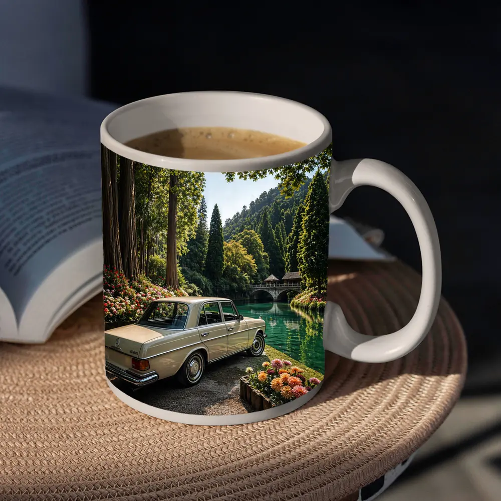 Classic Mercedes Benz Sedan by Forest River – Mugs