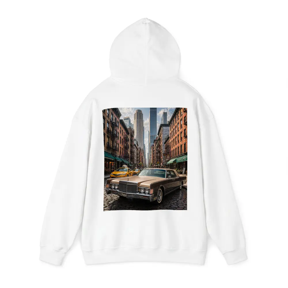 Classic Lincoln Continental New York City Street – Hoodies