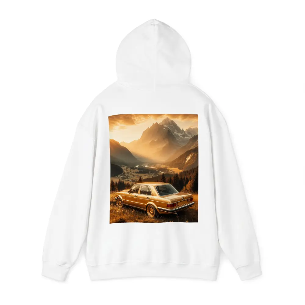 Mercedes Classic Sedan Golden Mountain Valley – Hoodies