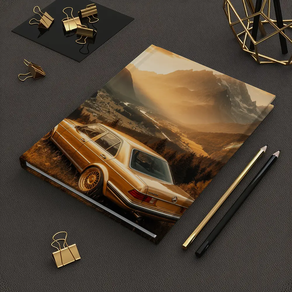 Mercedes Classic Sedan Golden Mountain Valley – Notebooks