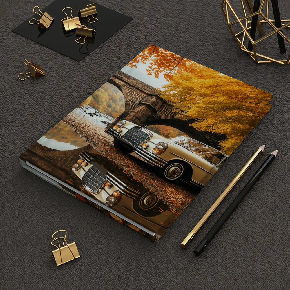 Classic Mercedes Benz S Class Autumn Bridge – Notebooks