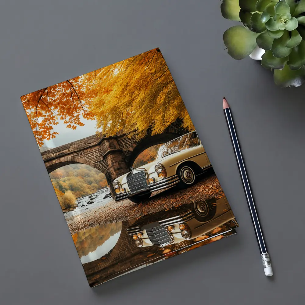 Classic Mercedes Benz S Class Autumn Bridge – Notebooks