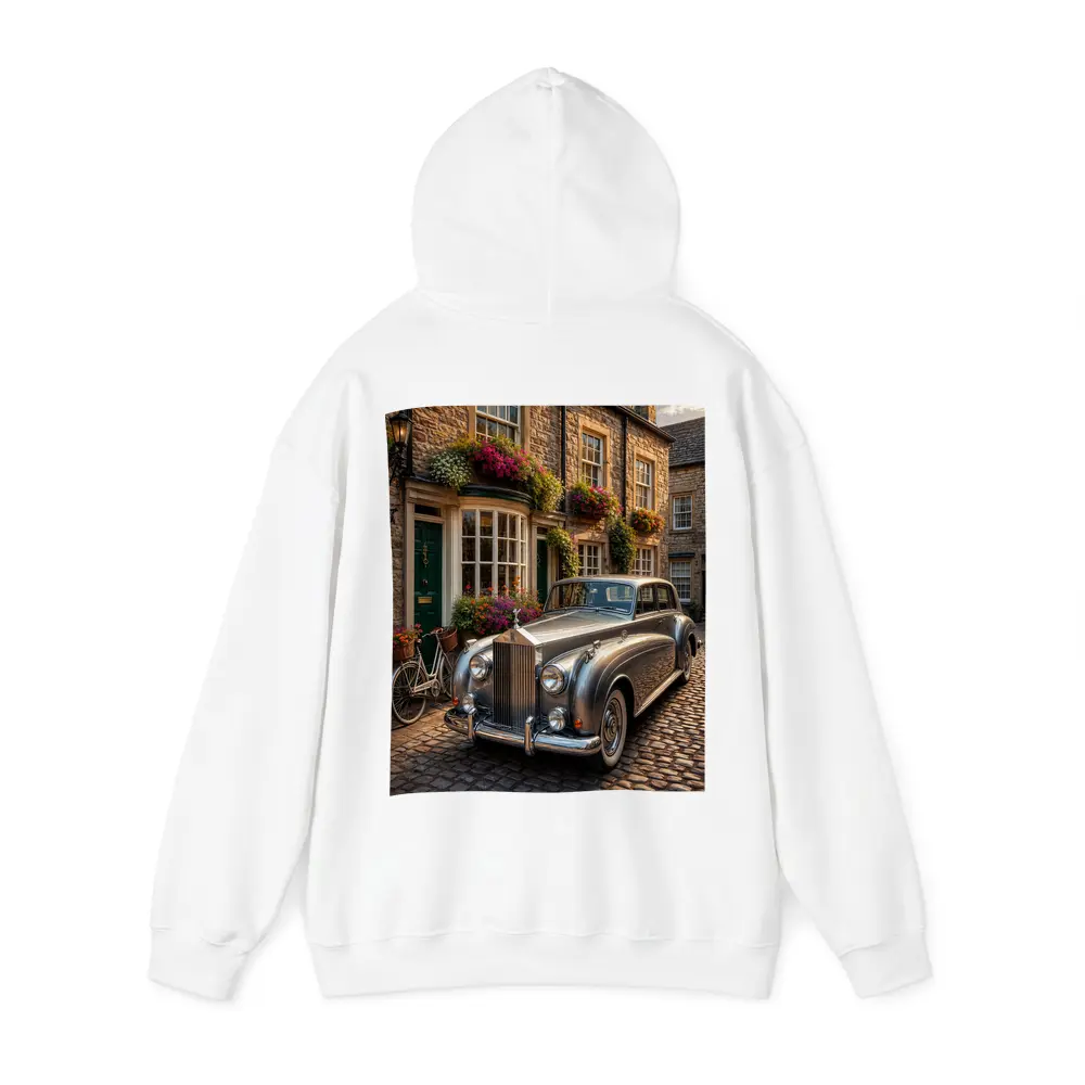 Classic Rolls Royce Silver Shadow Cobblestone Street – Hoodies