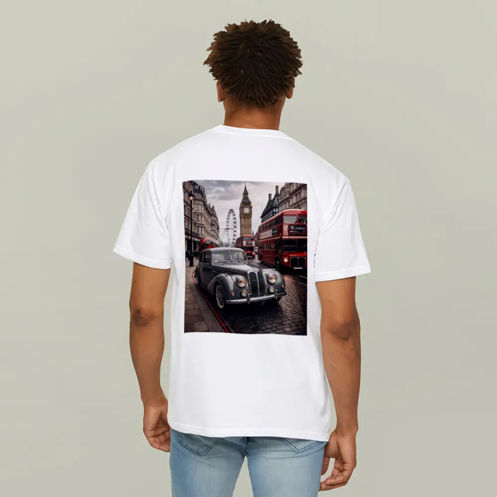 Classic Vintage BMW London Big Ben Street – T-Shirts