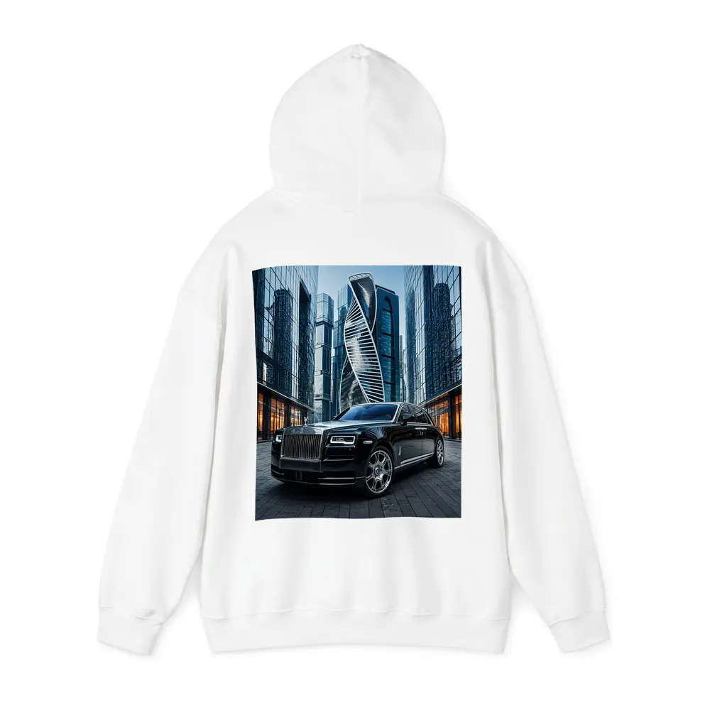 Rolls Royce Ghost Black City Skyscrapers – Hoodies