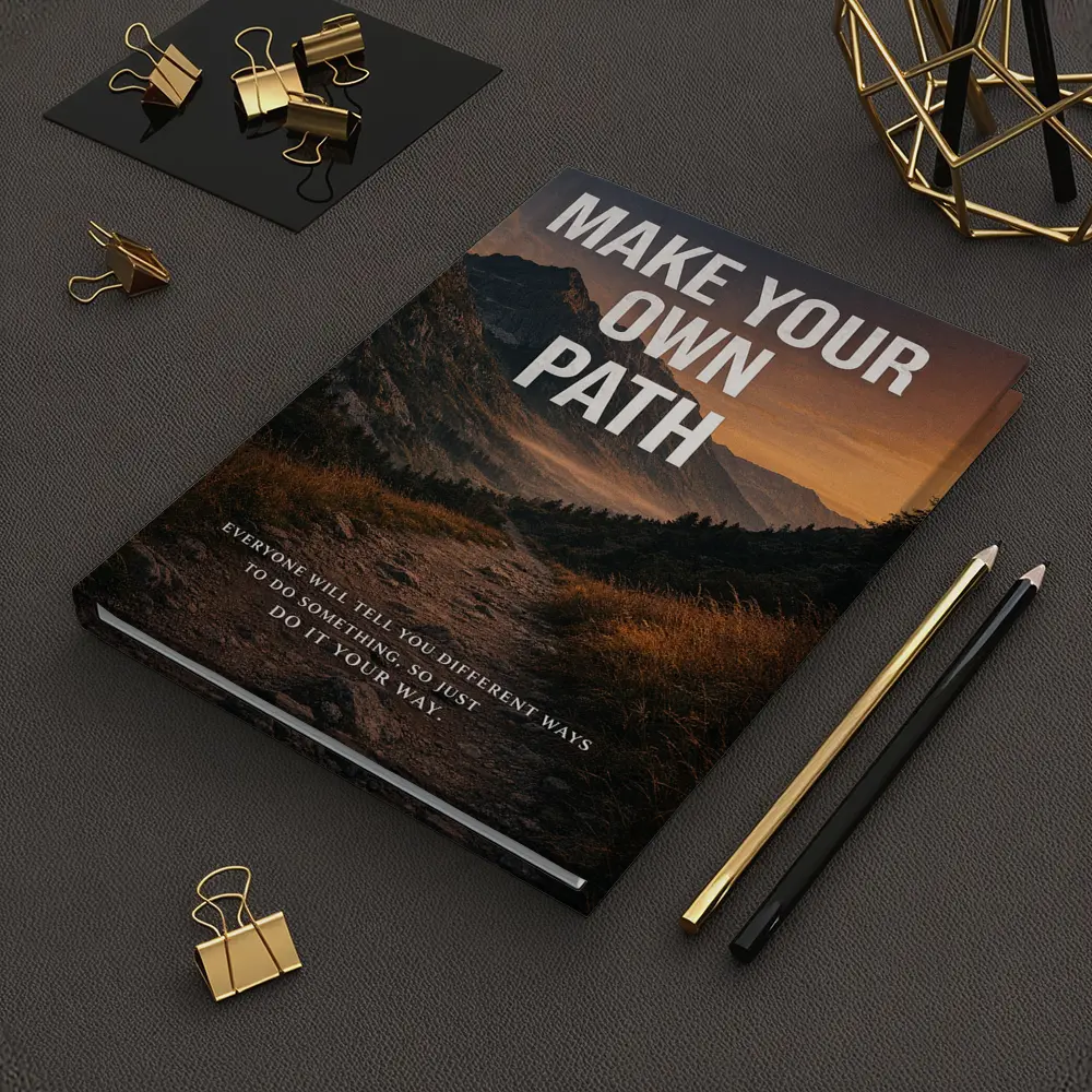 Make Your Own Path Mindset Mountain Trail – Notebooks