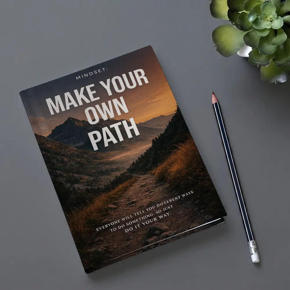 Make Your Own Path Mindset Mountain Trail – Notebooks