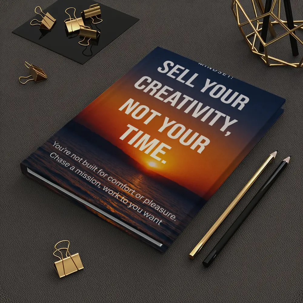 Sell Your Creativity Not Your Time Sunset – Notebooks
