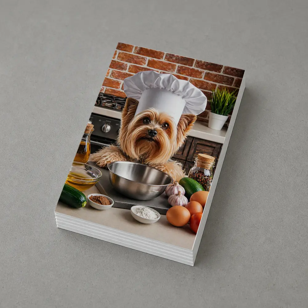 Yorkshire Terrier Chef Hat Kitchen Cooking – Postcards