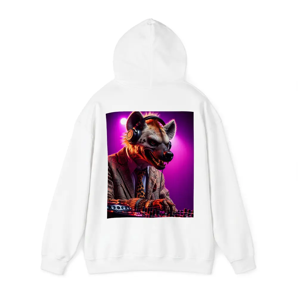 Hyena DJ Headphones Suit Purple Neon – Hoodies