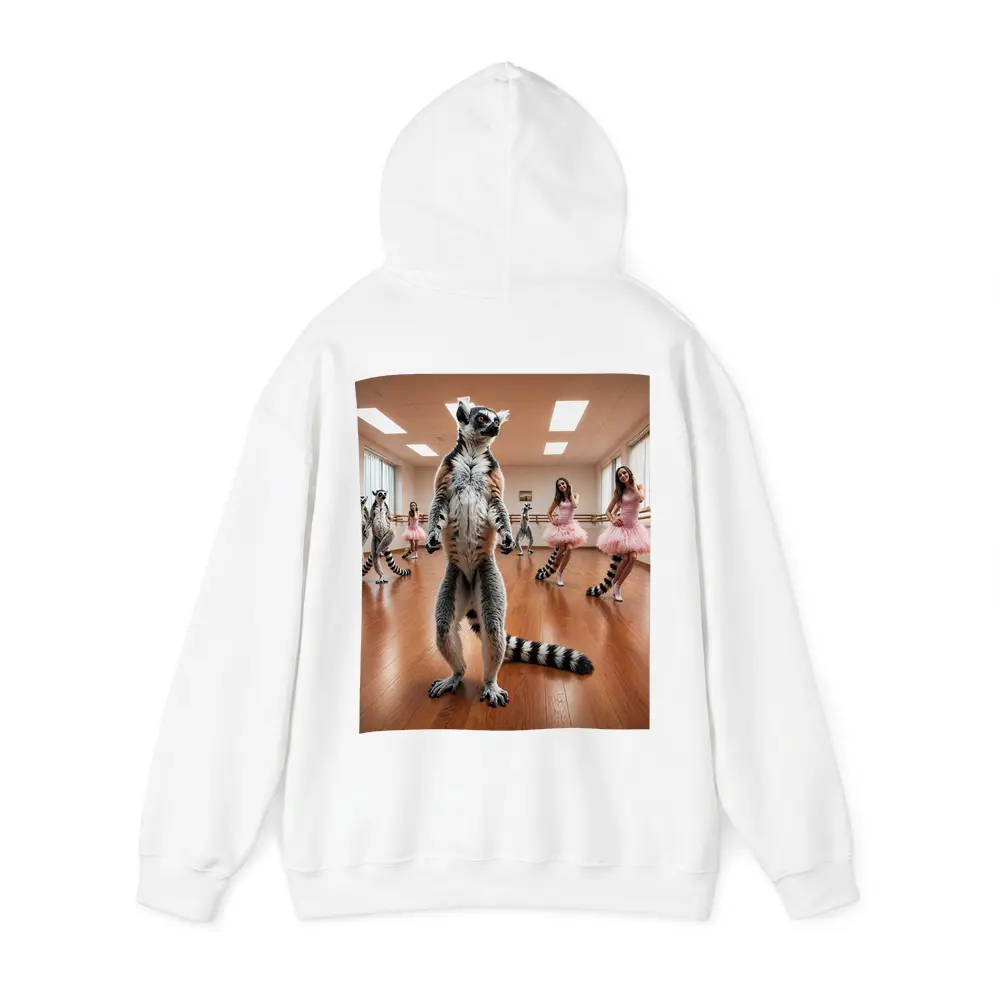 Ring Tailed Lemur Dancing Ballet Studio – Hoodies