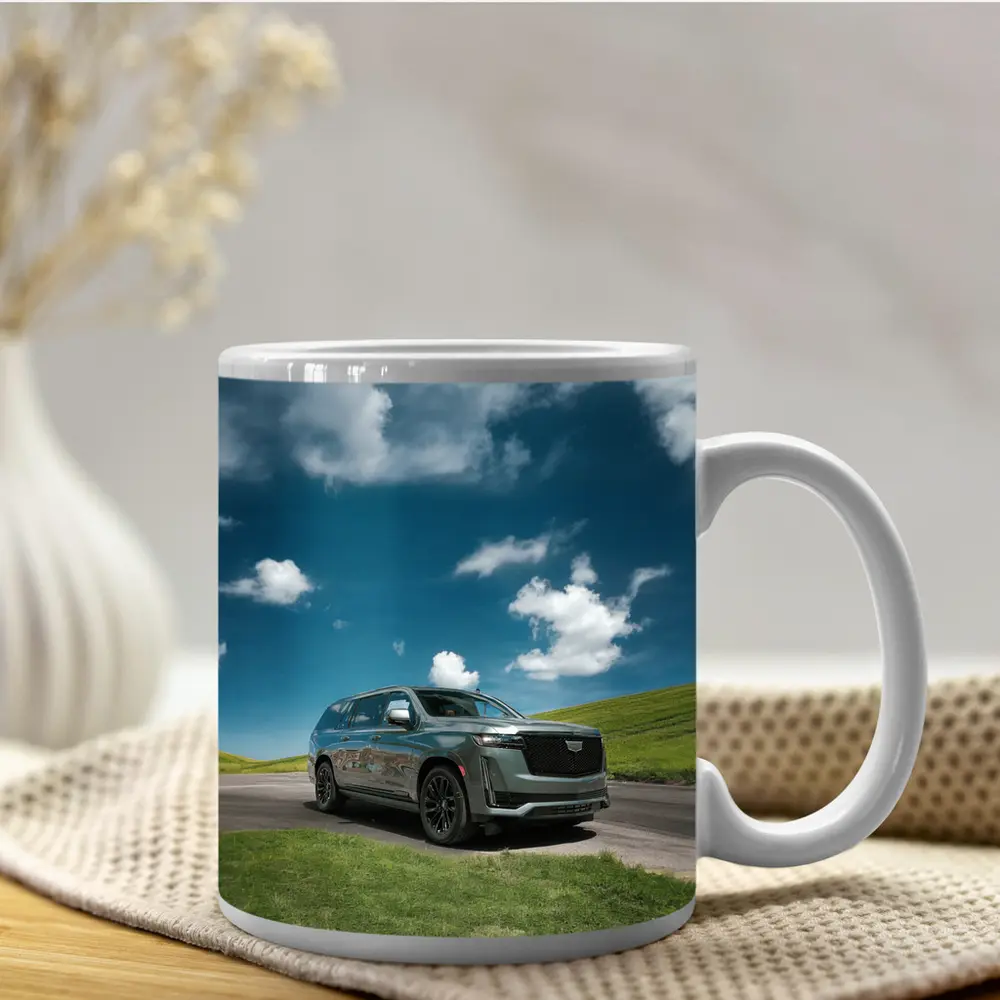 Cadillac Escalade Dark Emerald Green Open Road – Mugs