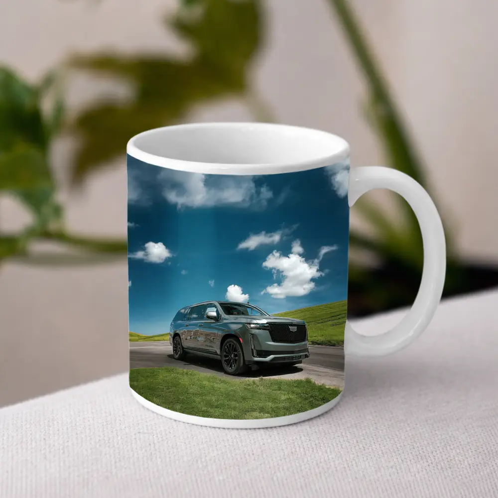 Cadillac Escalade Dark Emerald Green Open Road – Mugs