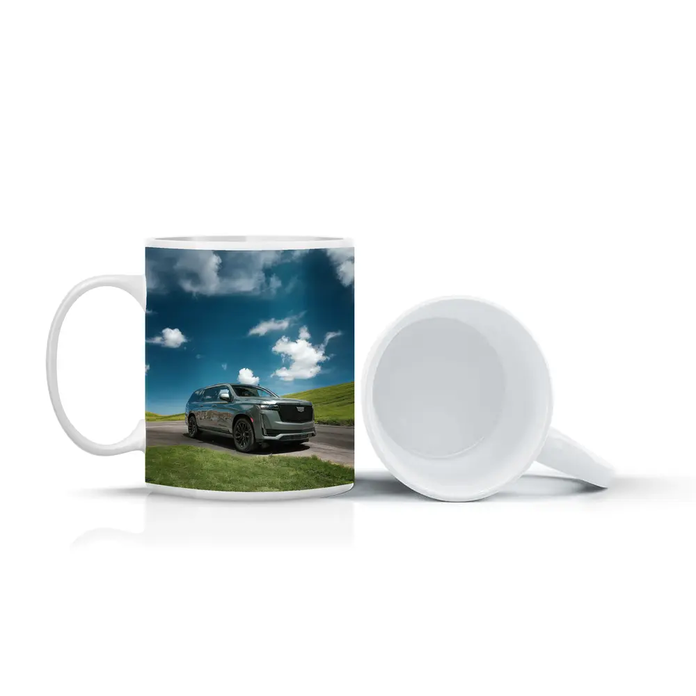 Cadillac Escalade Dark Emerald Green Open Road – Mugs