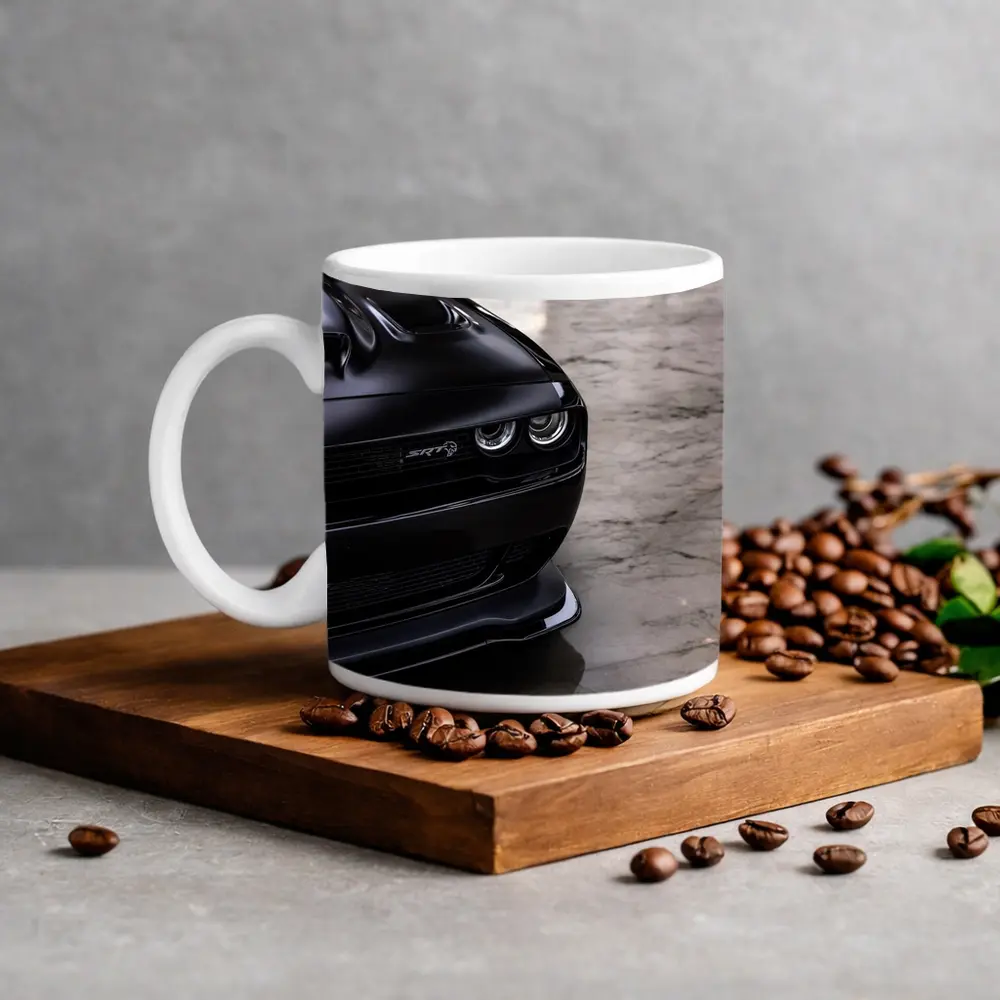 Dodge Challenger SRT Black Marble Floor – Mugs