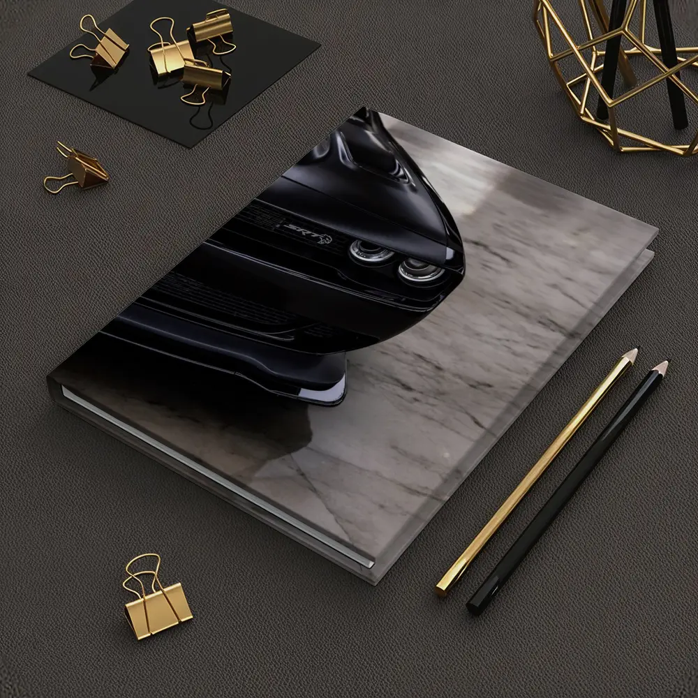Dodge Challenger SRT Black Marble Floor – Notebooks