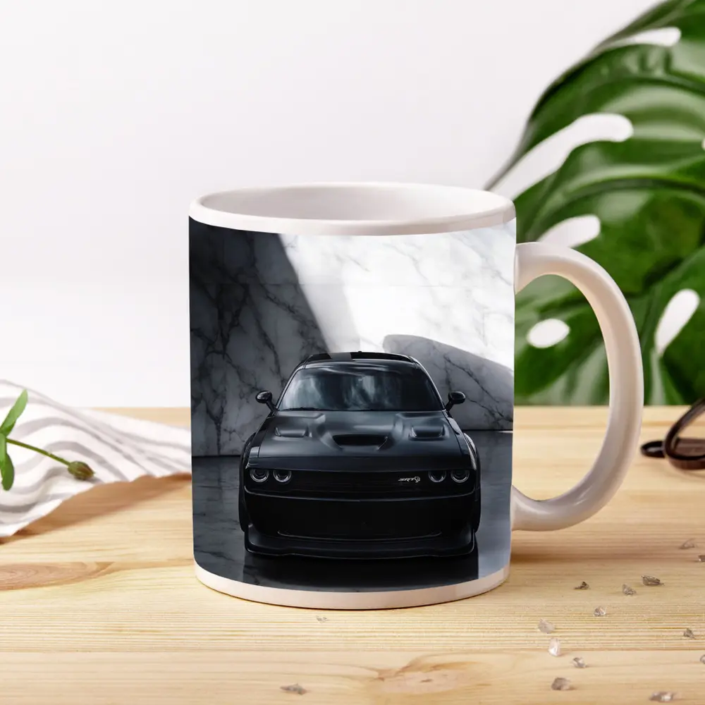 Dodge Challenger SRT Hellcat Black Marble Interior – Mugs