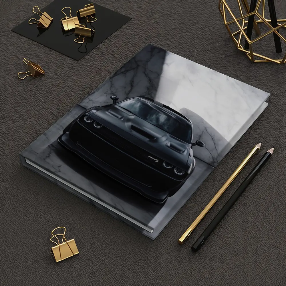 Dodge Challenger SRT Hellcat Black Marble Interior – Notebooks