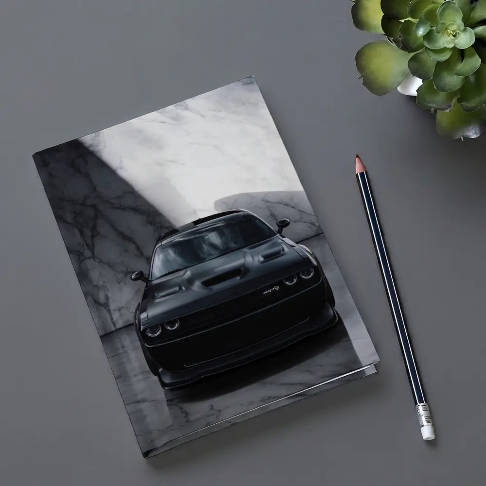 Dodge Challenger SRT Hellcat Black Marble Interior – Notebooks