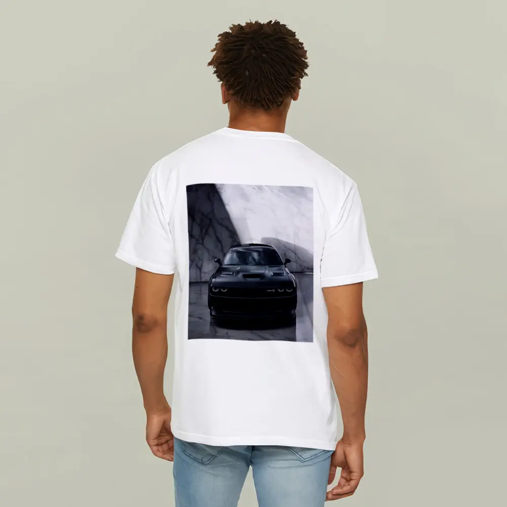 Dodge Challenger SRT Hellcat Black Marble Interior – T-Shirts