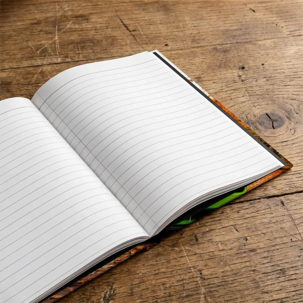 Dodge Challenger SRT Green Autumn Forest – Notebooks