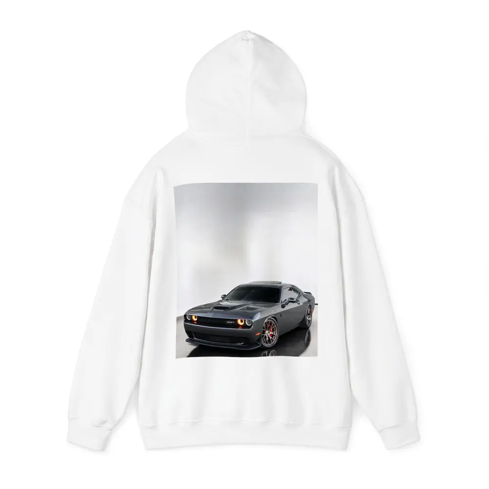 Dodge Challenger SRT Gray Studio Shot – Hoodies