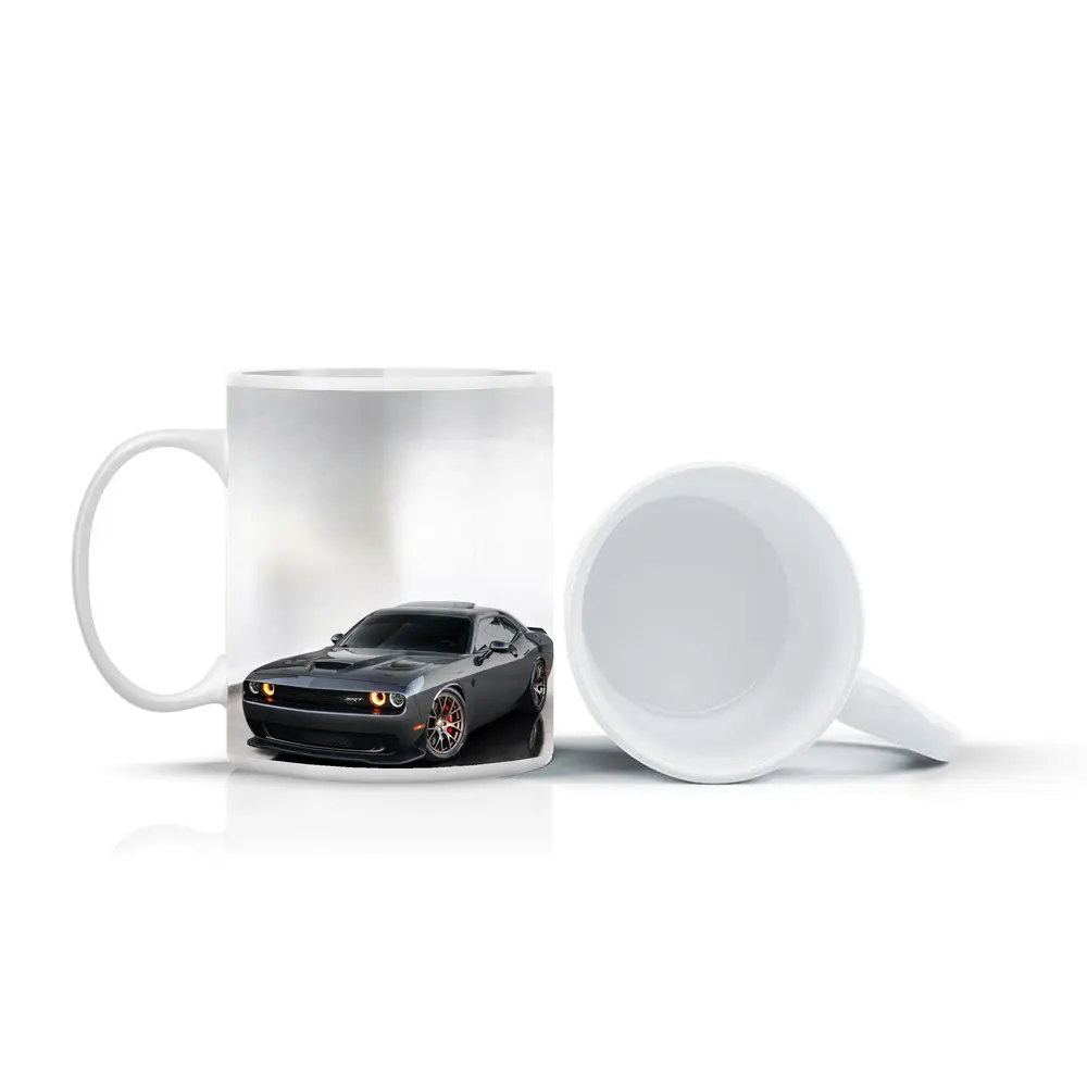 Dodge Challenger SRT Gray Studio Shot – Mugs