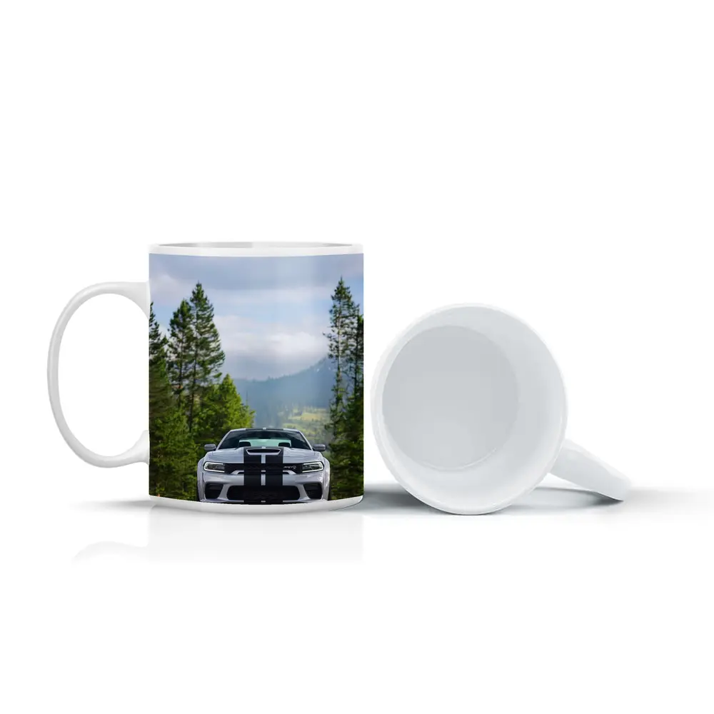 Dodge Charger SRT Forest Mountain Road – Mugs