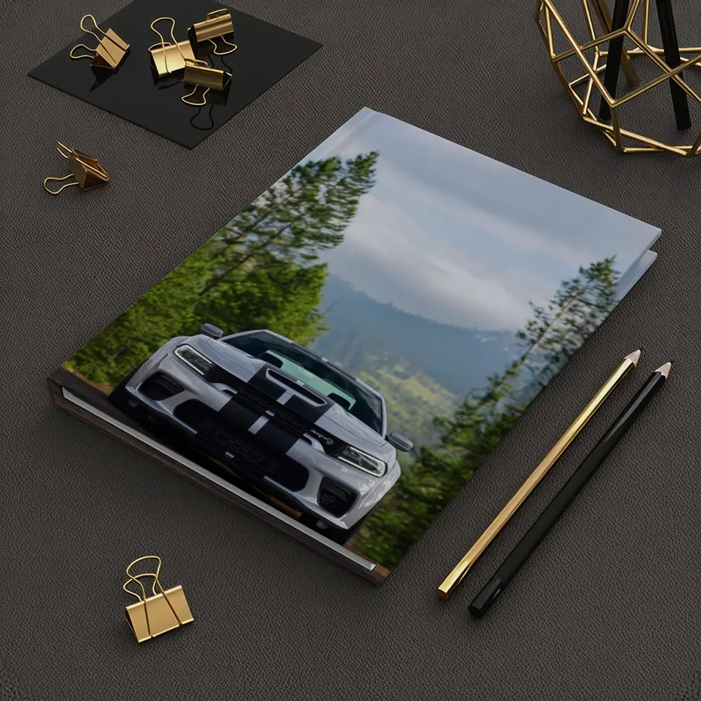 Dodge Charger SRT Forest Mountain Road – Notebooks