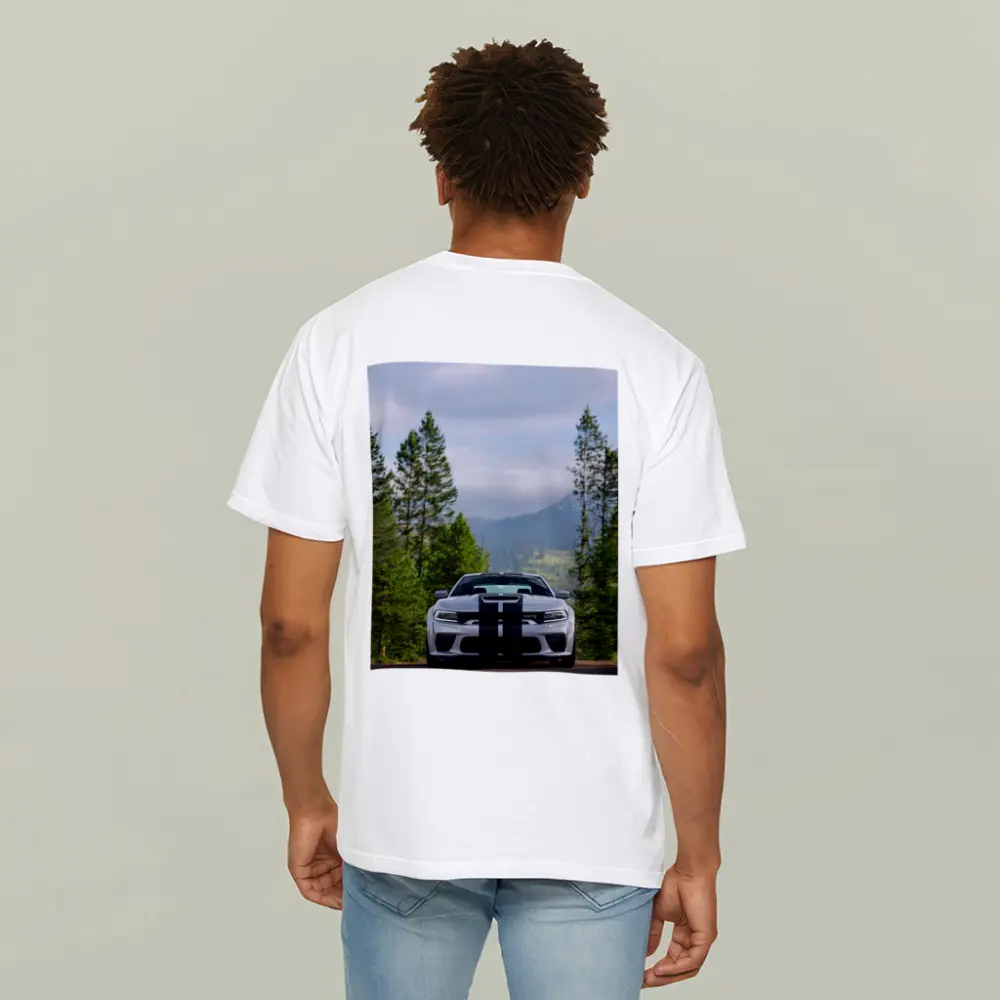 Dodge Charger SRT Forest Mountain Road – T-Shirts