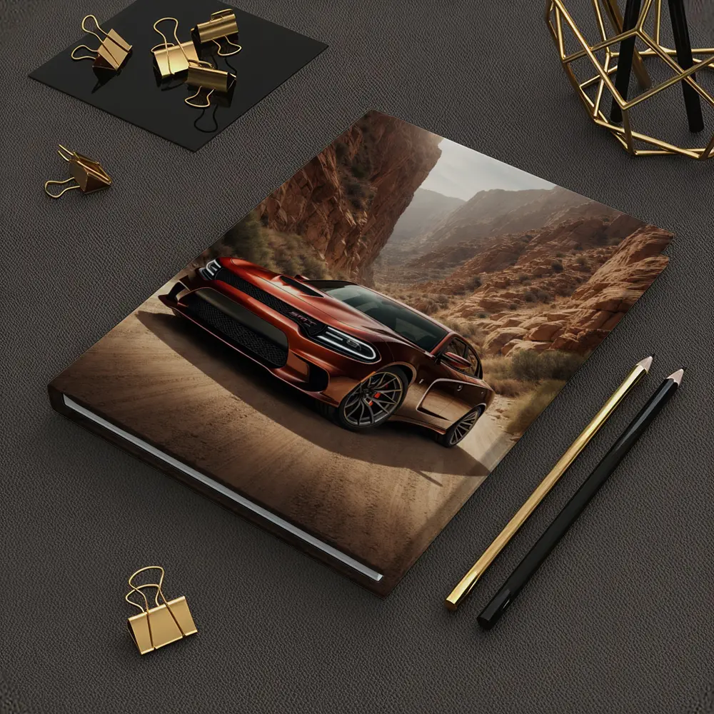 Dodge Charger SRT Canyon Desert Road – Notebooks