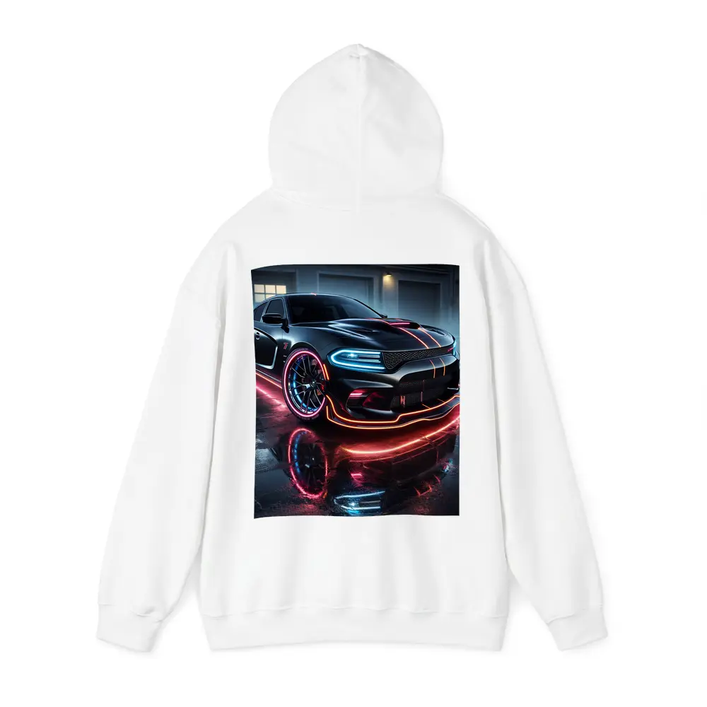 Dodge Charger SRT Hellcat Neon Night – Hoodies