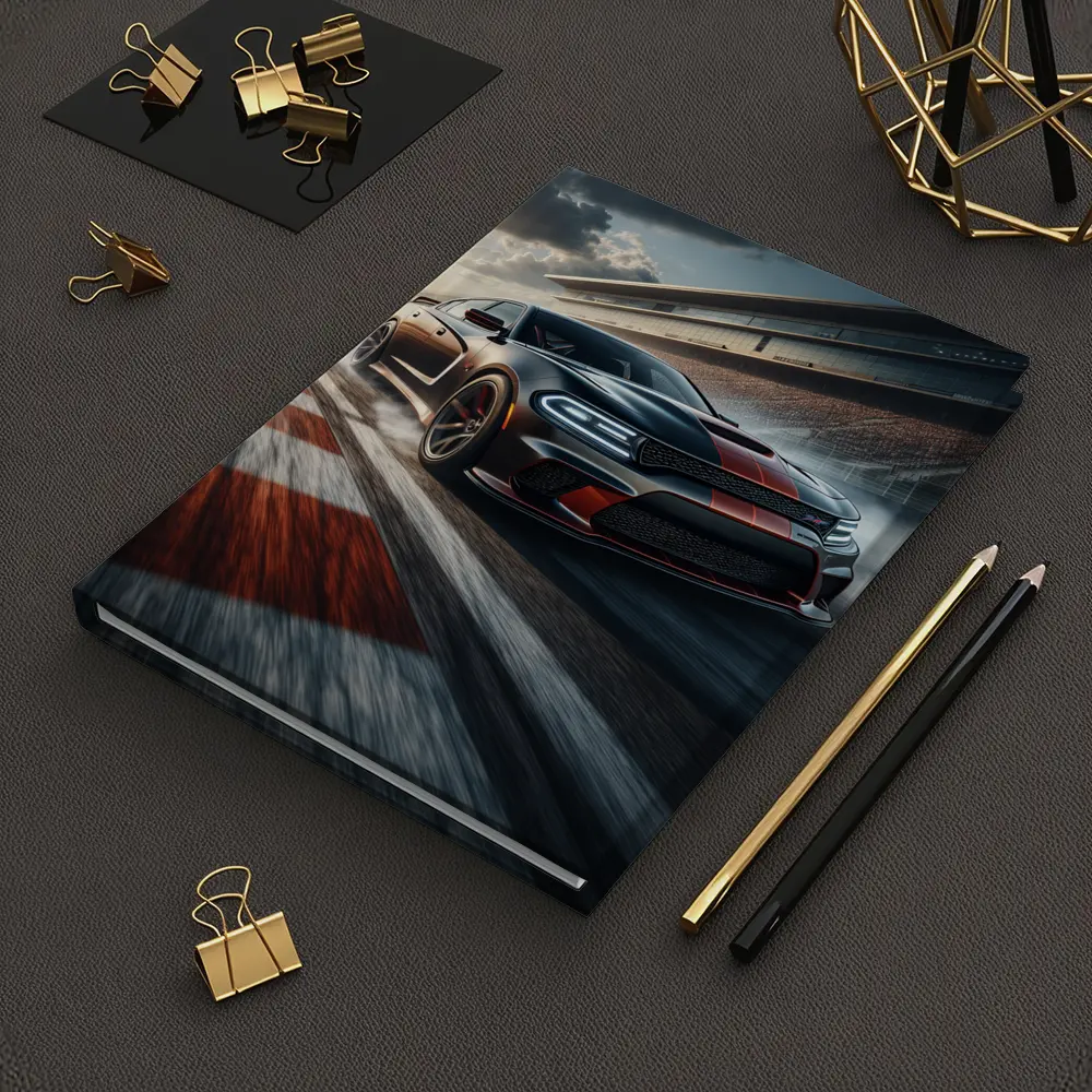 Dodge Charger SRT Hellcat On Racing Track – Notebooks