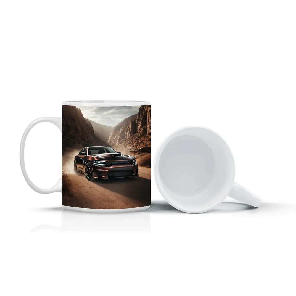 Dodge Charger SRT Hellcat Canyon Dust Road – Mugs