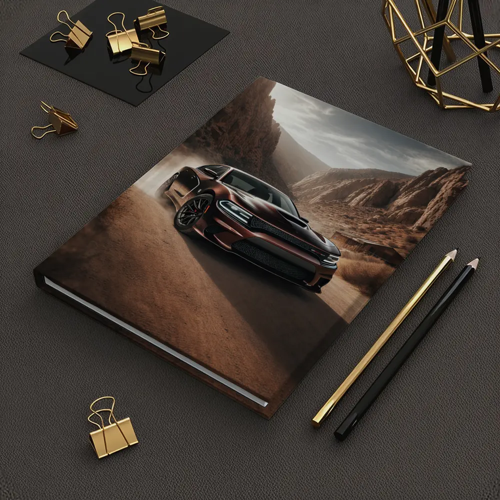 Dodge Charger SRT Hellcat Canyon Dust Road – Notebooks