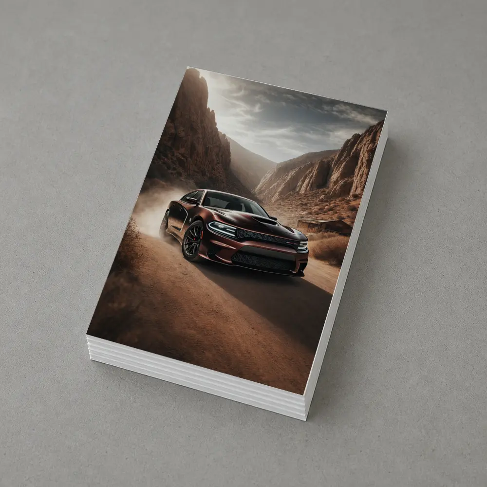 Dodge Charger SRT Hellcat Canyon Dust Road – Postcards