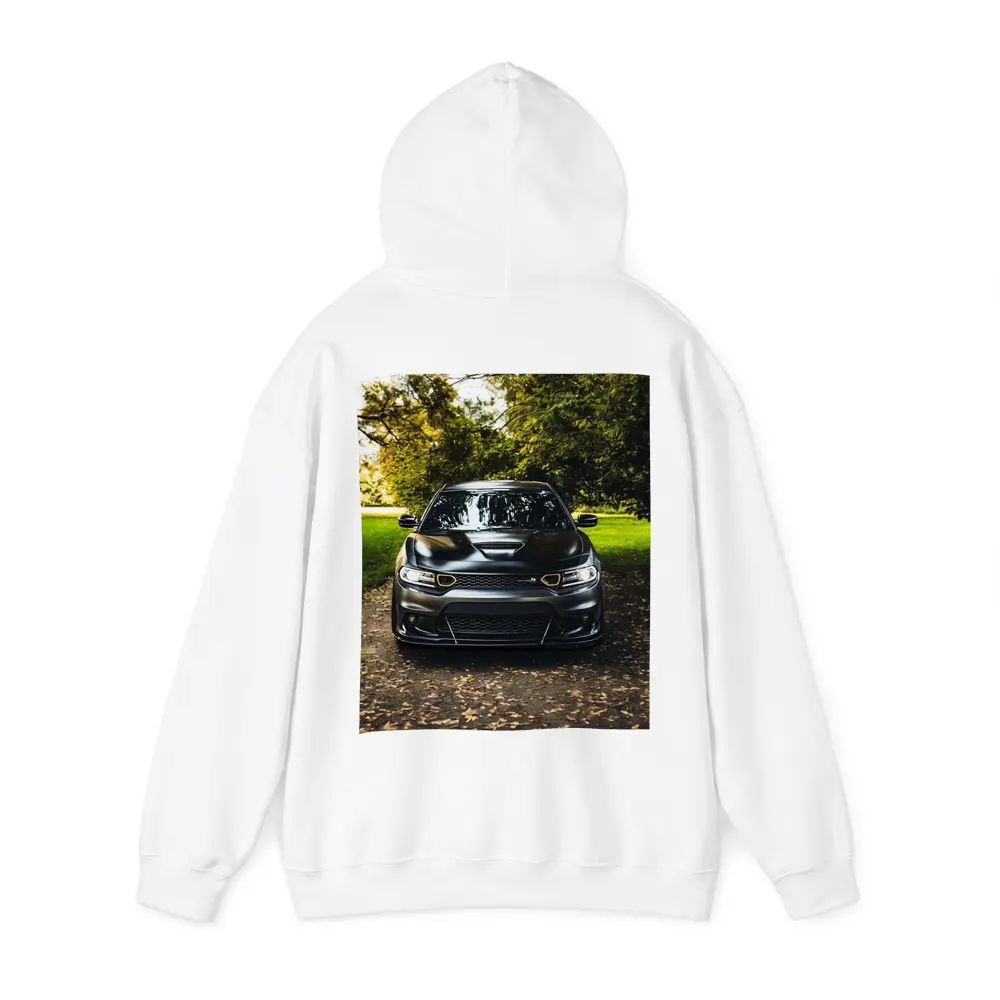 Dodge Charger Matte Black Park Setting – Hoodies