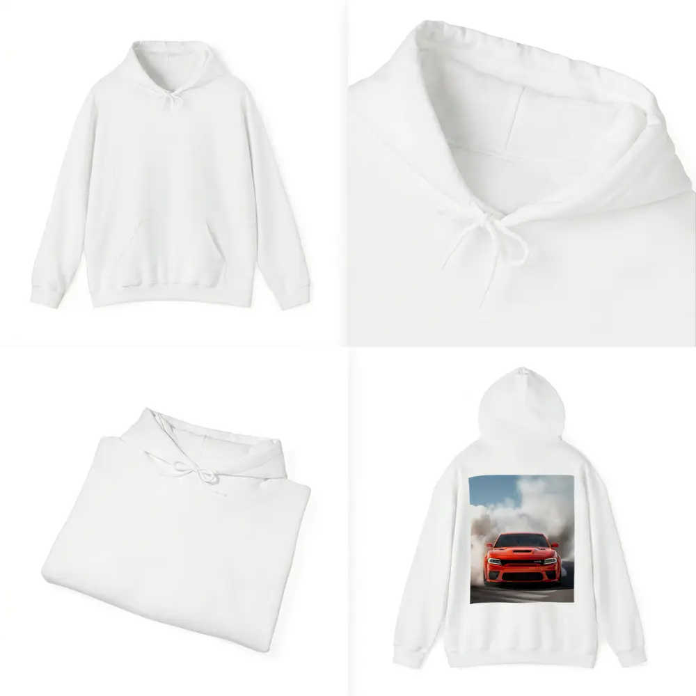 Dodge Charger SRT Burnout Smoke Track – Hoodies